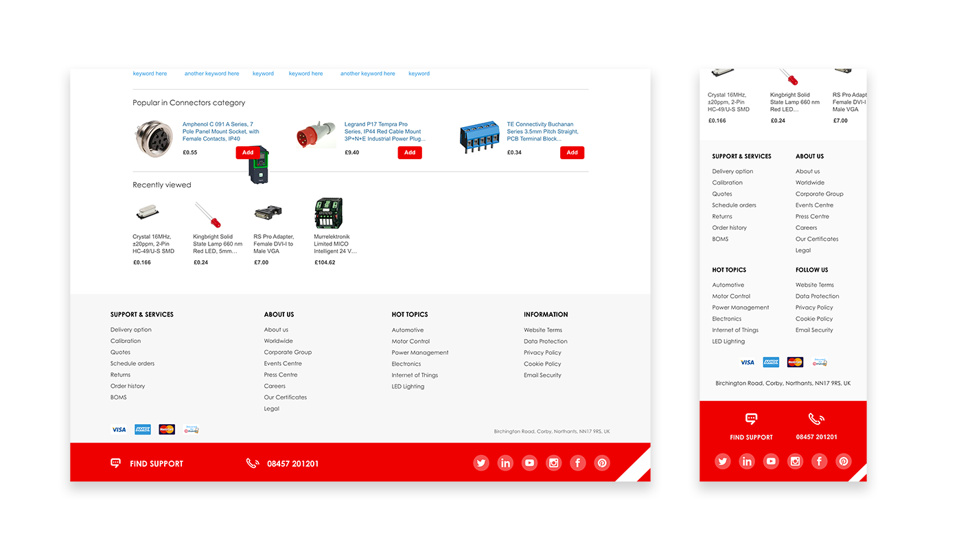 Header and Footer